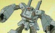 Mecha Megas is in first and only appearance in the Megas XLR episode 8 "Dude, Where's my Head?".