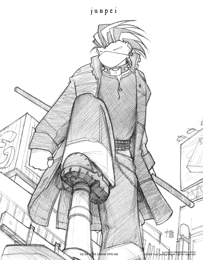 Junpei | Megatokyo Wiki | Fandom