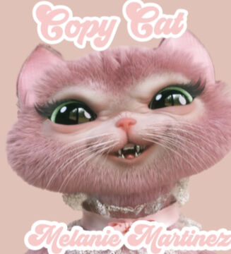 Melanie Martinez Copy Cat Album Cover Sticker