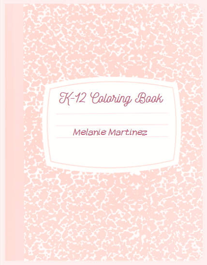 Download K 12 Coloring Book Melanie Martinez Fanon Wiki Fandom