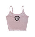 K-12 Embroidered Cami Tank Top