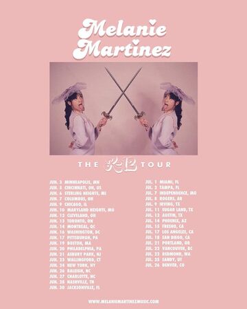 K 12 Summer Tour Melanie Martinez Wiki Fandom