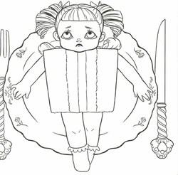 Cry Baby Melanie Martinez Coloring - 250