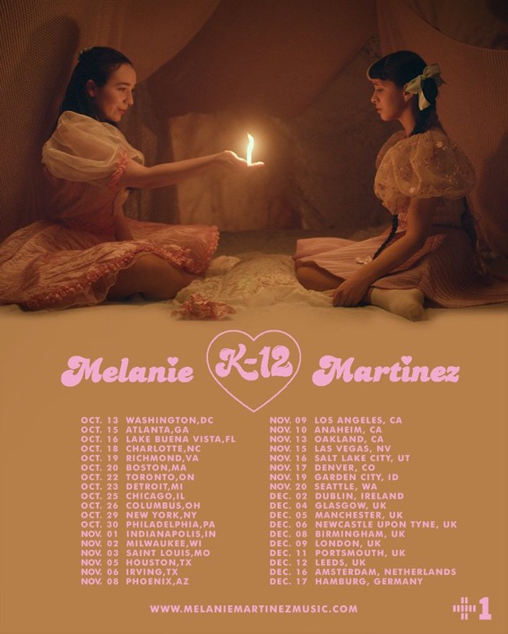 Melanie Martinez announces worldwide 'K-12' tour 