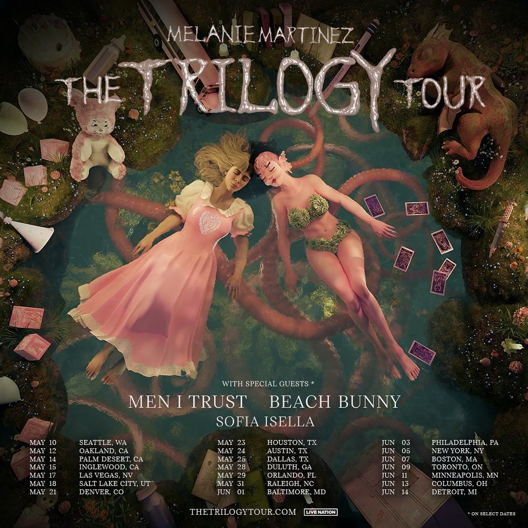 melanie martinez tour song list