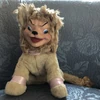 Vintage plush body rubber face lion US$111