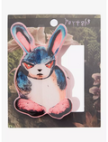 Portals Angry Bunny Figural Claw Hair Clip