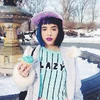 February 22, 2015: "hung out with meloncollins today and took some pics for @lazyoaf 💕✨🍭 my fav! so excited to shoot…" (full caption is cut off and unknown)