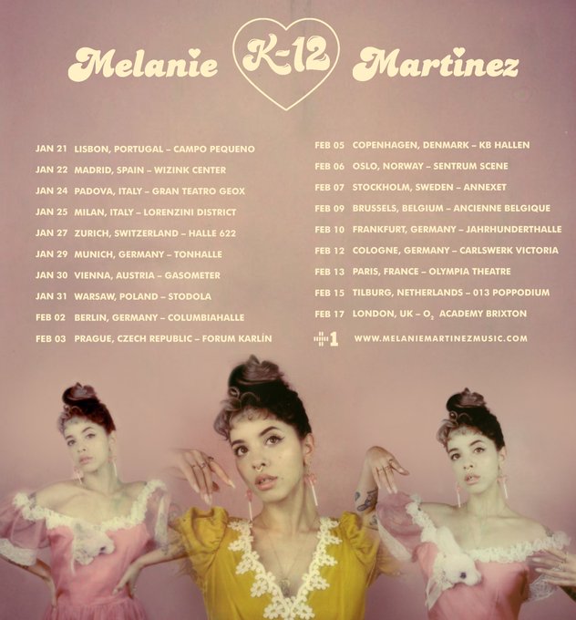 Melanie Martinez announces worldwide 'K-12' tour 