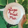 The photo Cotton posted announcing "Gingerbread Man."