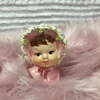 Tiny pink lady vase US$111