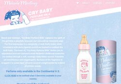 Melanie martinez top crybaby perfume