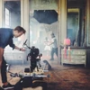 September 18, 2014: "#bts filming youtube videos the other day 💕🌟✨🍼🍪🍦🎈"