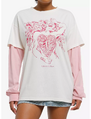Melanie Martinez Fairy Rib Cage Long-Sleeve Twofer