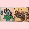 December 27, 2014: "two paintings i did a couple days before christmas. 💕💕💕🐻🔪👩💦"