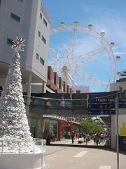 Waterfront City and Southern Star Ferris wheel (in 2008 before disassembly)