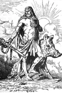 Freyr of the Vanir God of the Harvest