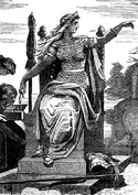 Frigg of the Aesir Goddess of Marriage
