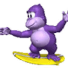 someone made a virus-free version of bonzi buddy (HE CAN SURFBOARD)