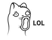 Y cat-lol.png (15 KB) Cat Lol, cat counterpart of the LOL Guy.