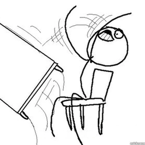 Flipping Table Emoticon Text Matttroy