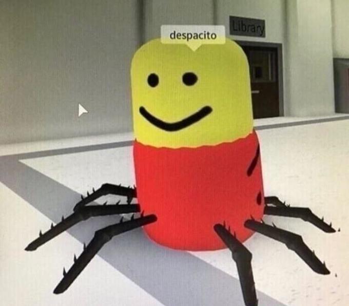 Despacito Spider Teh Meme Wiki Fandom - descpicito song number for roblox