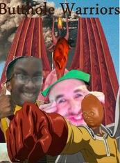 Butthole warriors poster