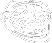 Trollface White