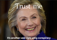 Hillary on conspiracy