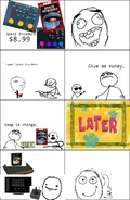 A comic about the game Space Invaders
