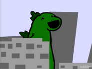 Godzilla from The Ultimate Showdown.
