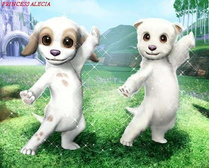 Barbie and the diamond castle on sale dogs