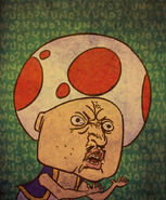 y u no as toad from the mario bros. series