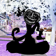 2 Faced demon Trollge from Mr. Trollge’s “THE PROBLEM” music video.