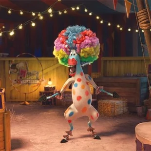 Marty doing the Afro Circus in Madagascar 3: Europe's Most Wanted