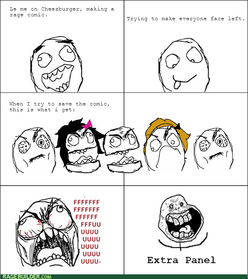 super angry rage face