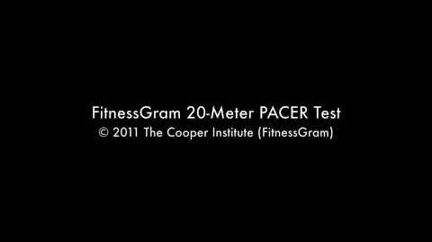 FitnessGram 20-Meter PACER Test OFFICIAL AUDIO (Part 1)