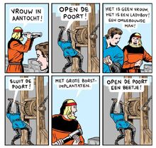 Open de poort