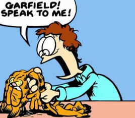 Deflated Garfield