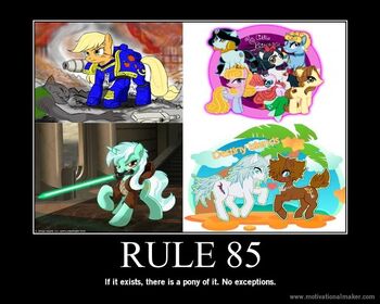 Rule 85 Of The Internet
