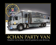 4chan Party Van