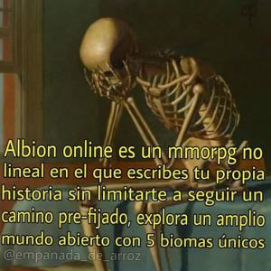 Albion Online es un MMORPG no lineal en el que escribes tu propia historia  sin limitarte a seguir un camino prefijado - Meme by Jose_el_PRO :)  Memedroid