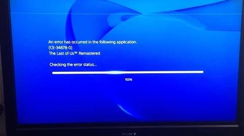 Playstation 4:Error CE-34878-0/Galería de Vídeos