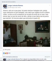 Primera publicación de Jorge