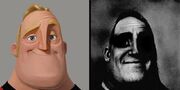 Traumatized Mr. Incredible
