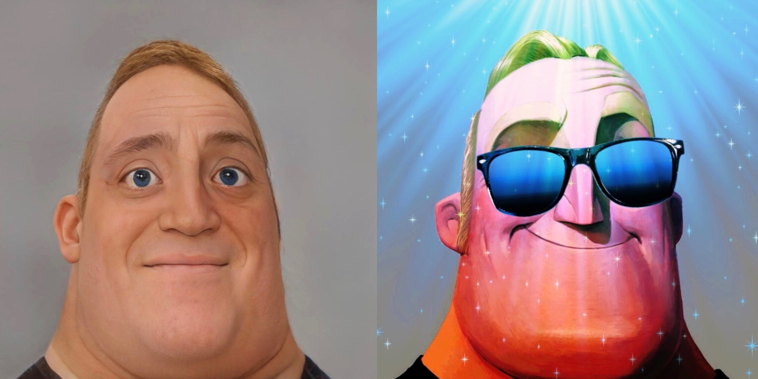 Two uncanny Mr. Incredibles meme template. : r/MemeTemplatesOfficial