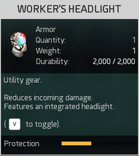 Worker's Head Protector