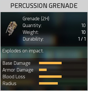 Percussion Grenade