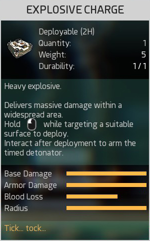 Explosive Charge