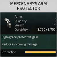 Mercenary's Arm Protector